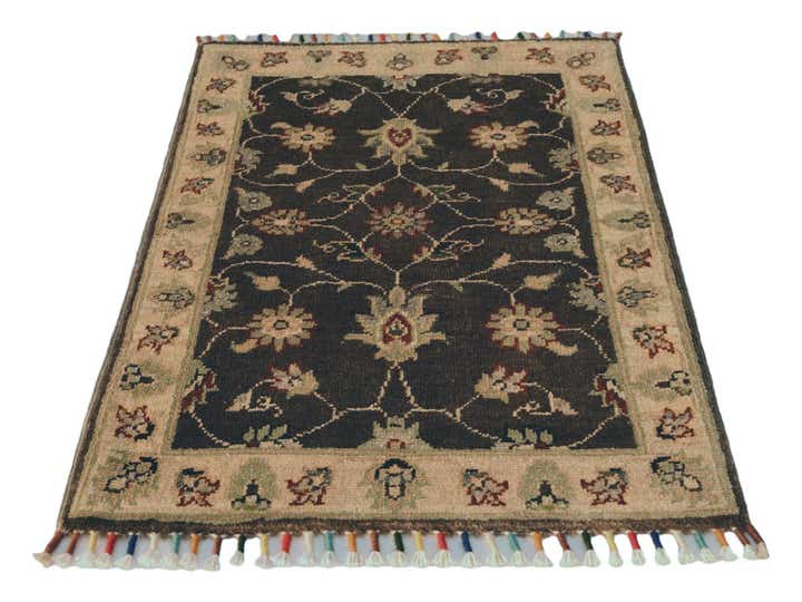 1' 11 x 2' 10 Hand Knotted Ariana Ziegler Rug