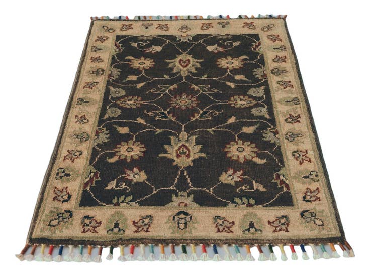 Detail image of 1' 11 x 2' 10 Hand Knotted Ariana Ziegler Rug