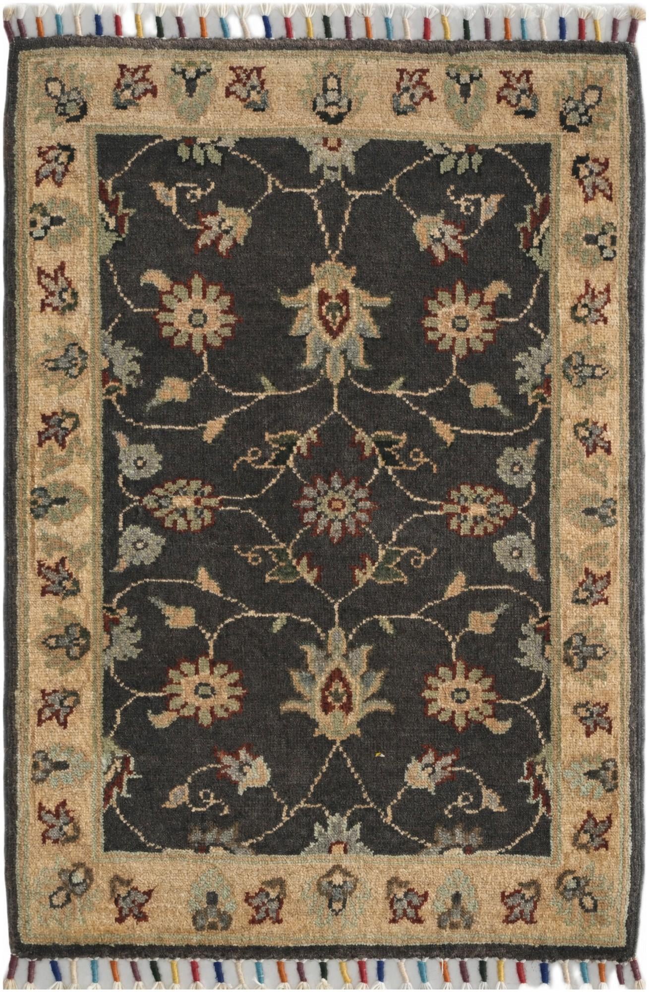 1' 11 x 2' 10 Hand Knotted Ariana Ziegler Rug
