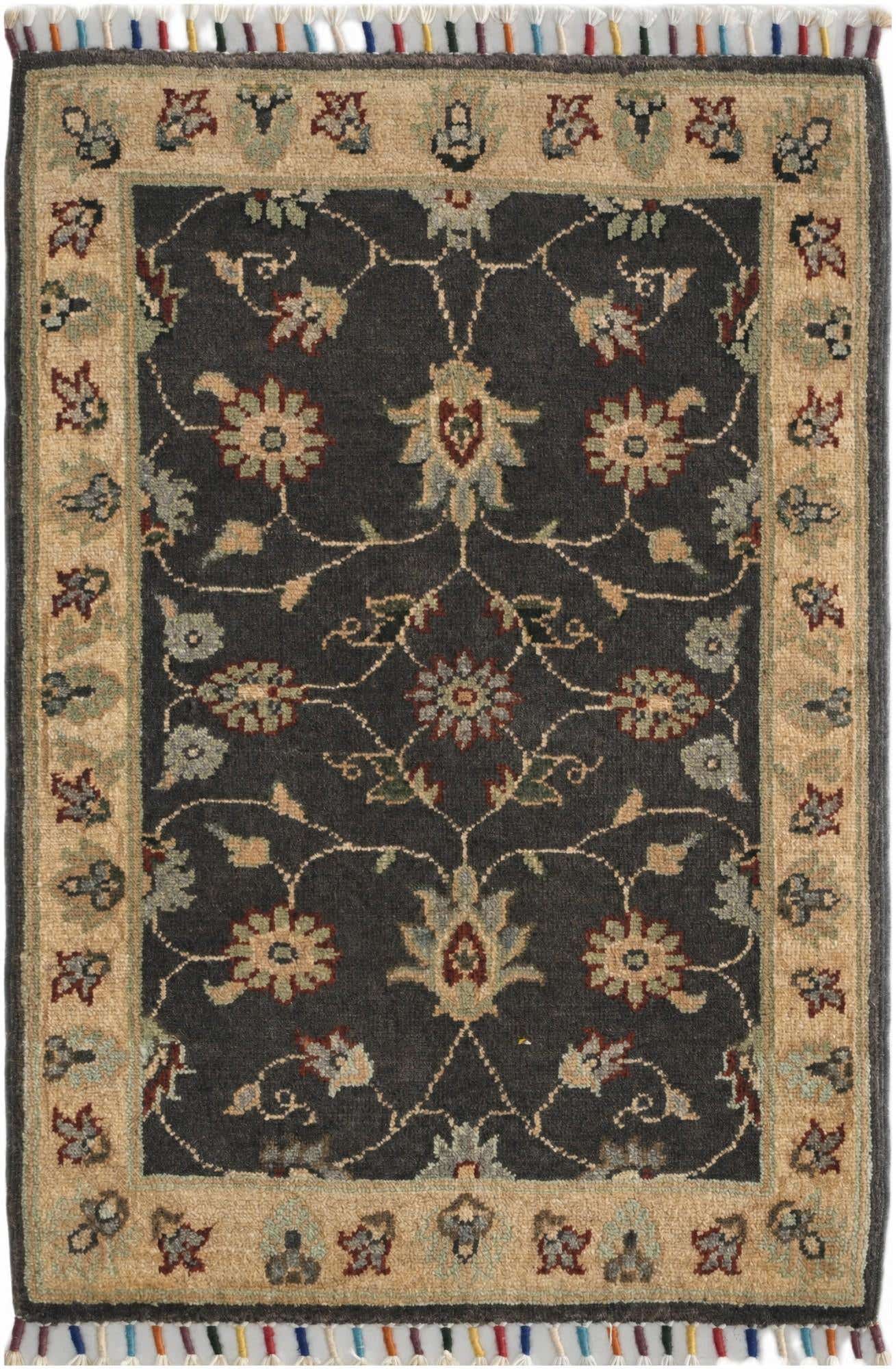 1' 11 x 2' 10 Hand Knotted Ariana Ziegler Rug