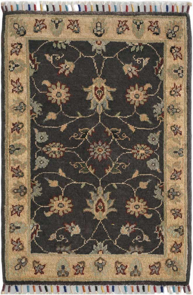 1' 11 x 2' 10 Hand Knotted Ariana Ziegler Rug