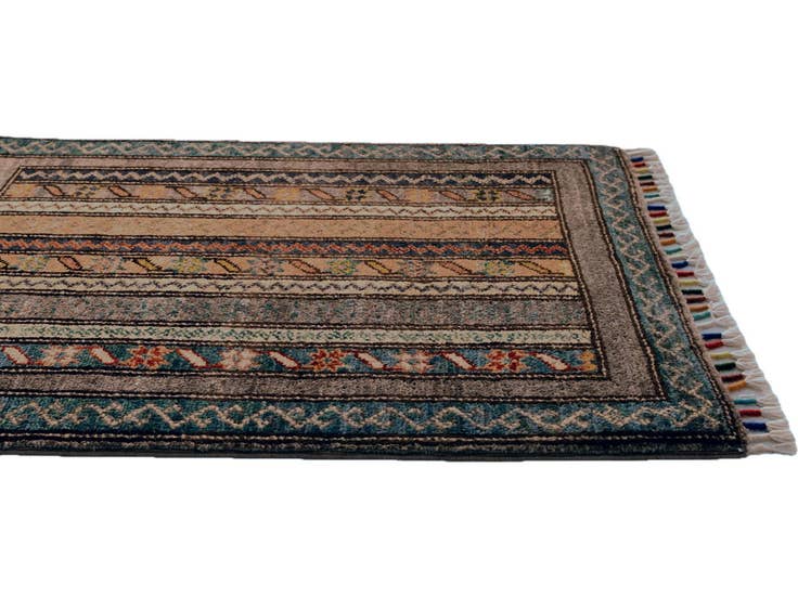 Detail image of 2' x 2' 10 Hand Knotted Ariana Ziegler Rug