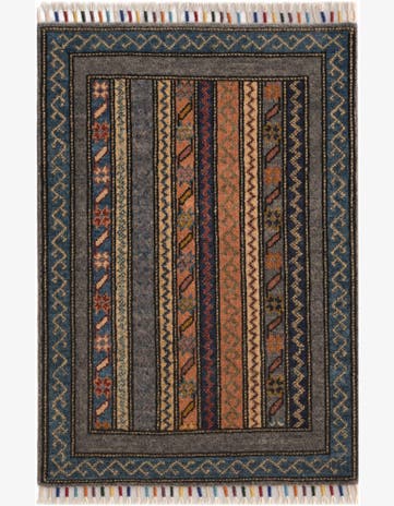 2' x 2' 10 Hand Knotted Ariana Ziegler Rug