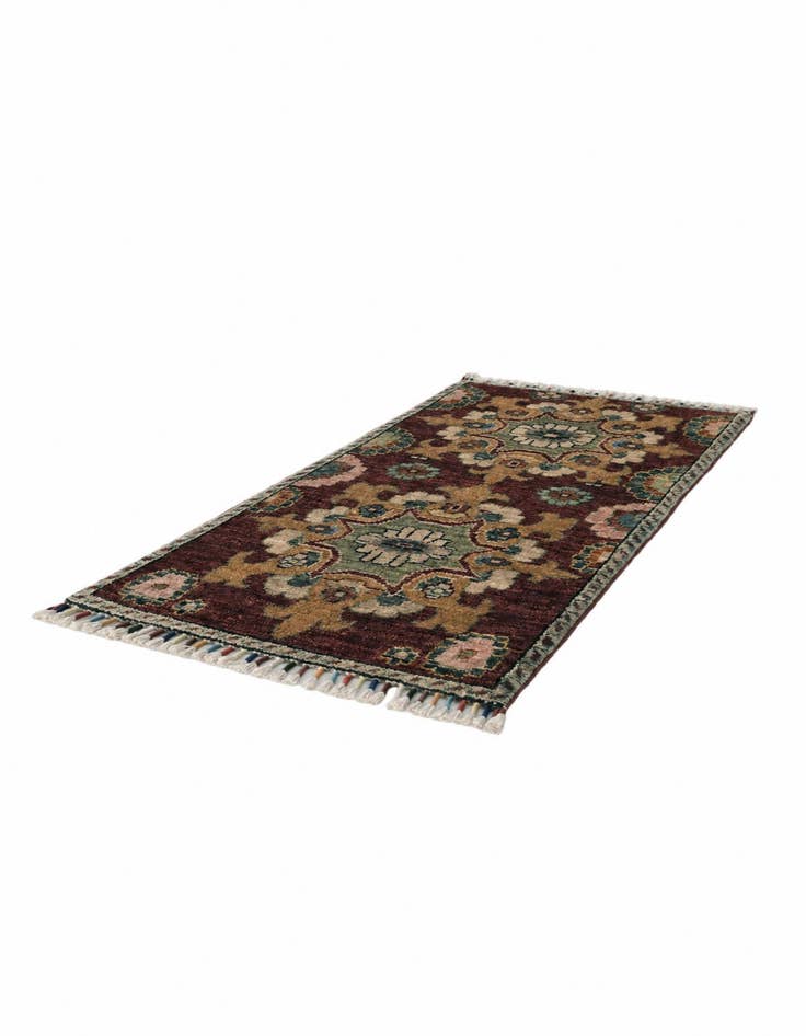 Detail image of 1' 9 x 3' 7 Hand Knotted Ariana Ziegler Rug