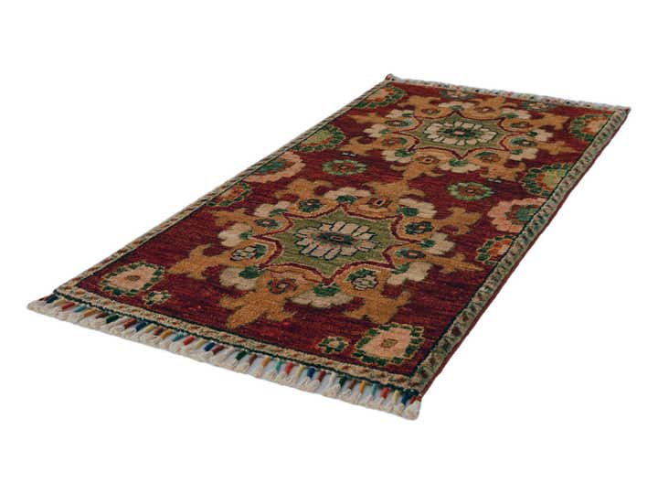 1' 9 x 3' 7 Hand Knotted Ariana Ziegler Rug