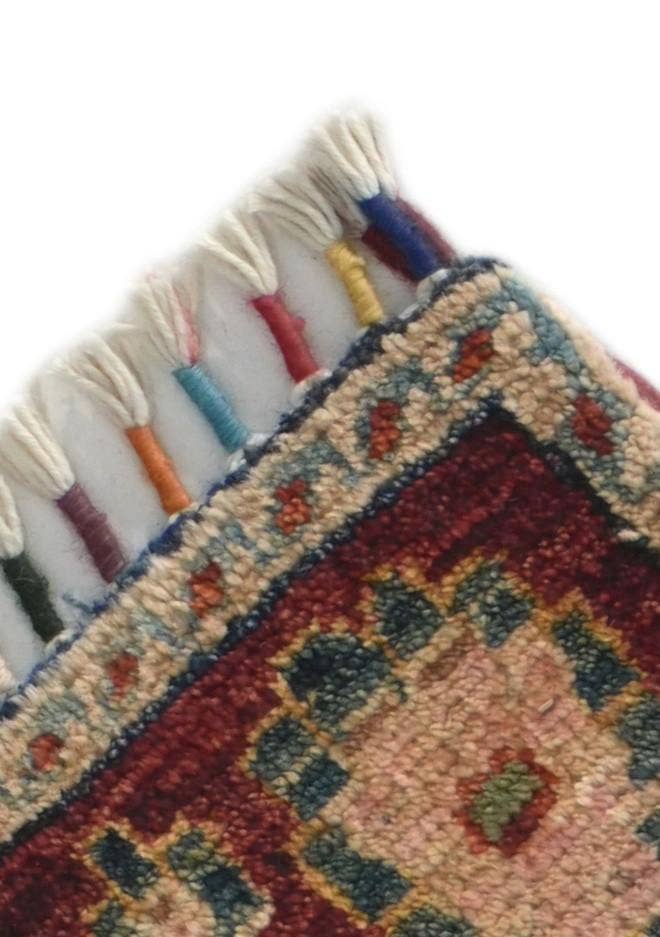 Detail image of 1' 9 x 3' 7 Hand Knotted Ariana Ziegler Rug