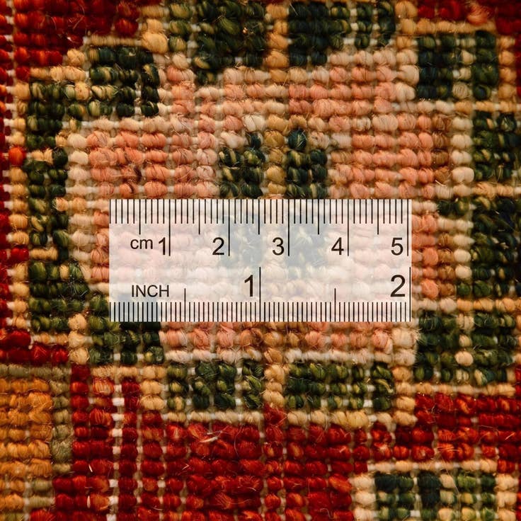 Detail image of 1' 9 x 3' 7 Hand Knotted Ariana Ziegler Rug