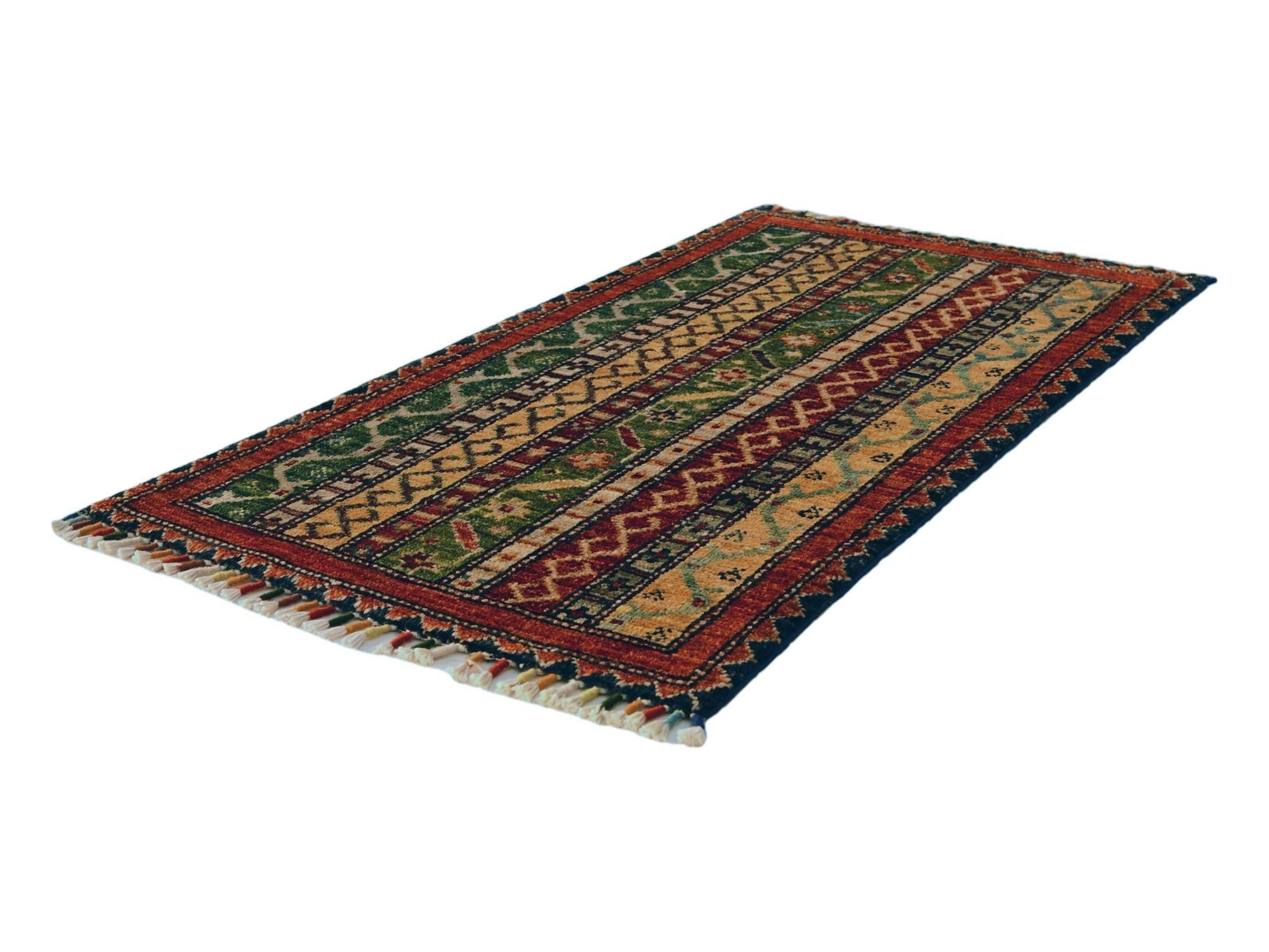 1' 8 x 3' 1 Hand Knotted Ariana Ziegler Rug