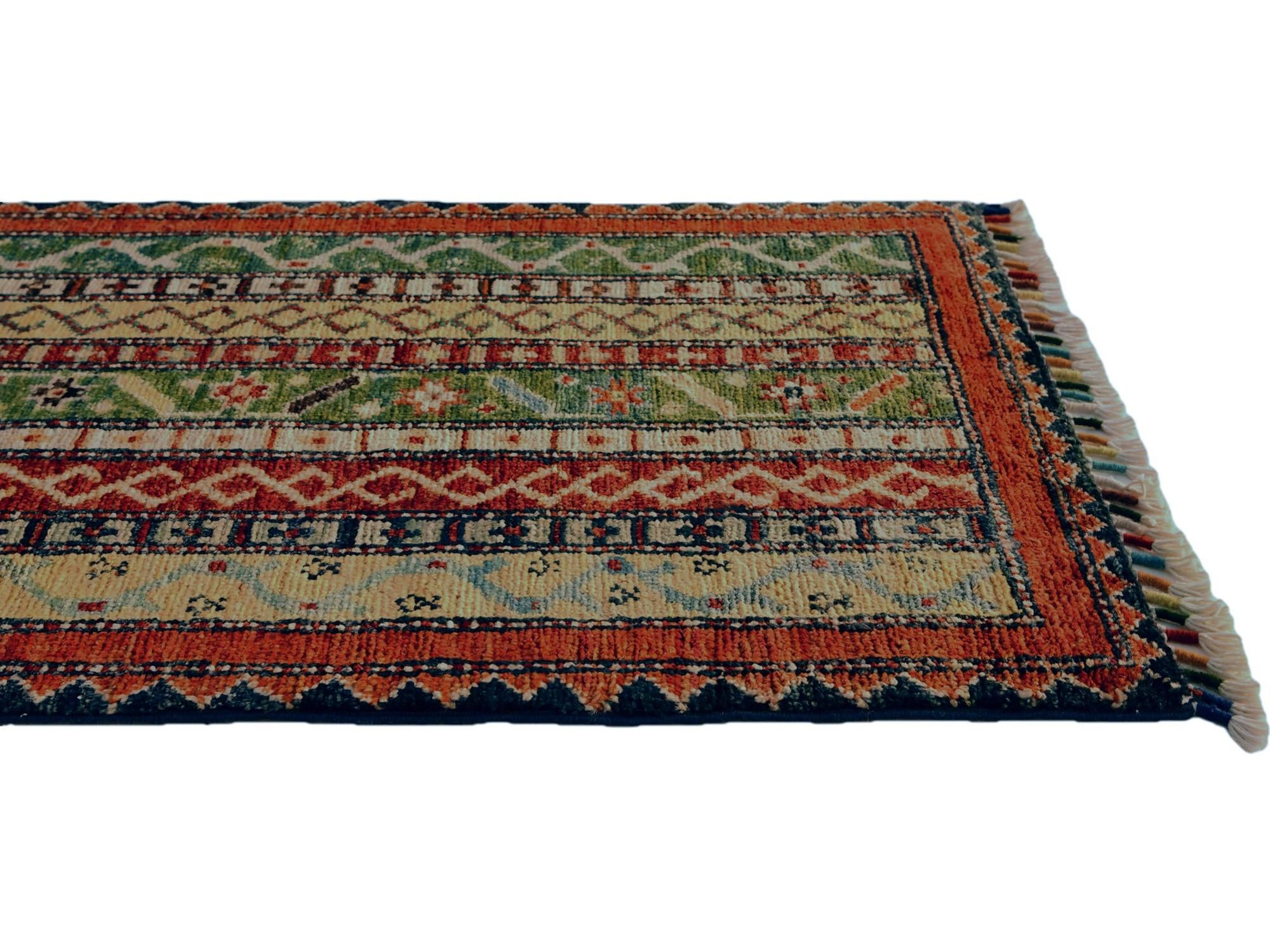 1' 8 x 3' 1 Hand Knotted Ariana Ziegler Rug