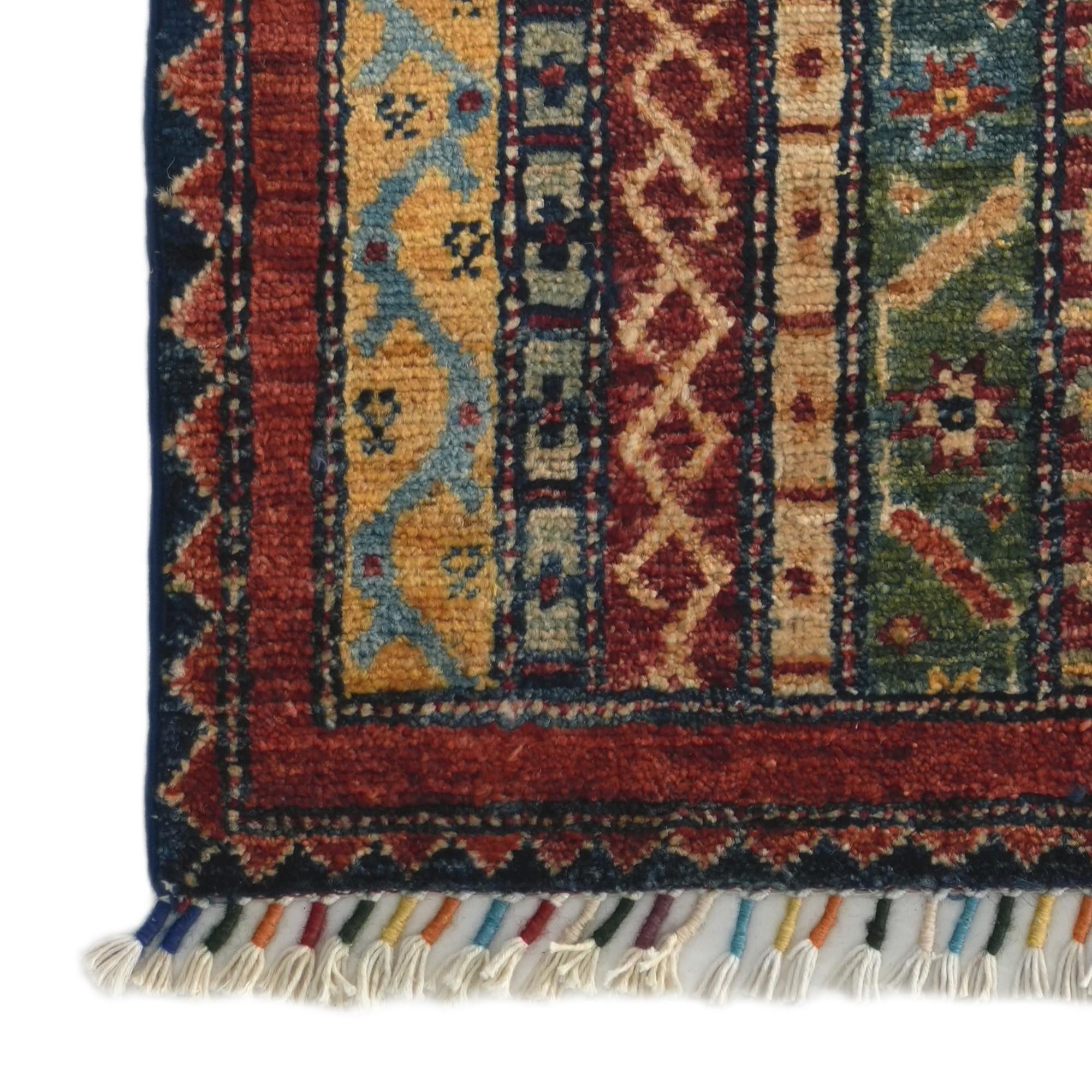 1' 8 x 3' 1 Hand Knotted Ariana Ziegler Rug