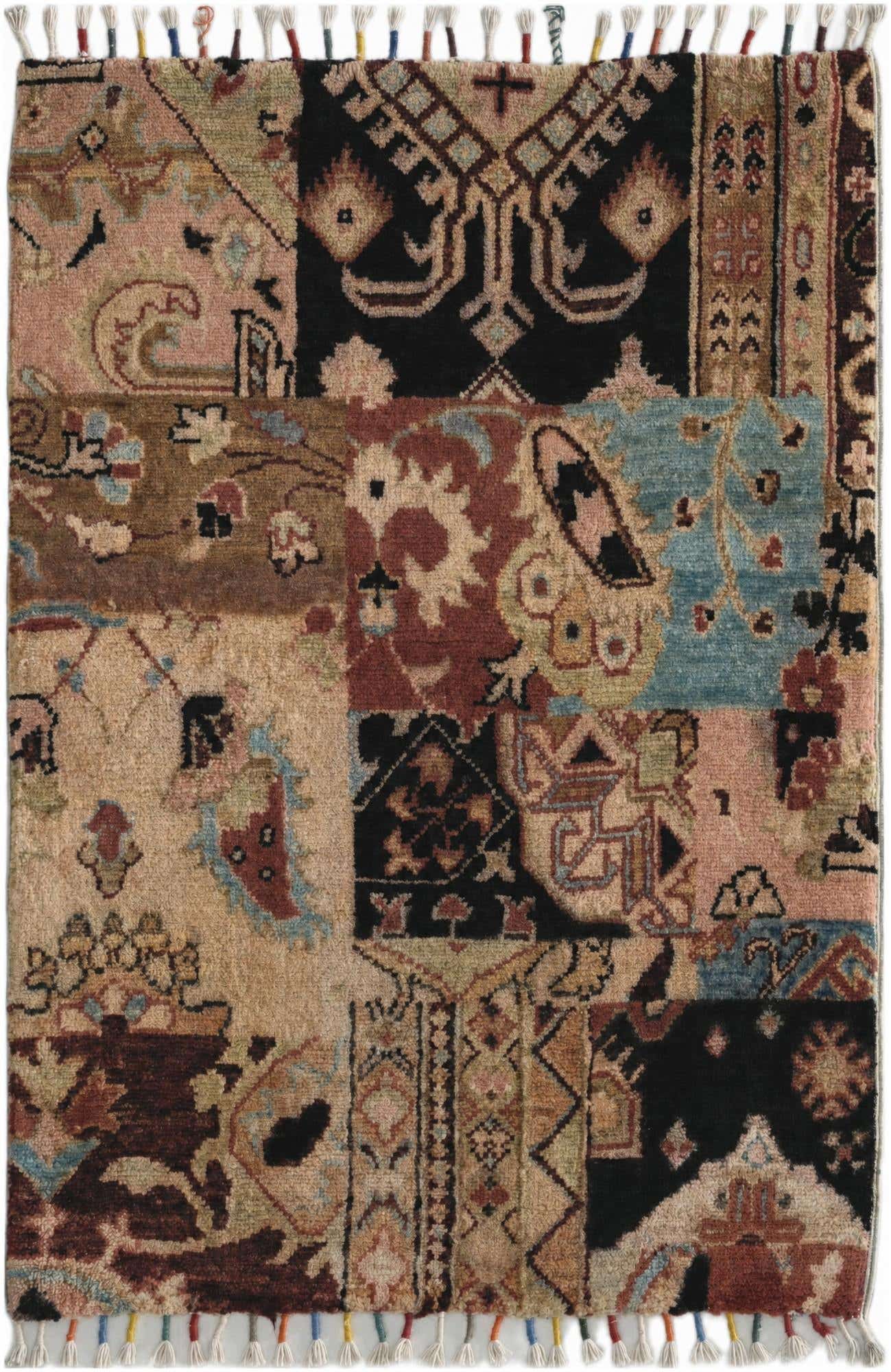 1' 11 x 2' 10 Hand Knotted Ariana Ziegler Rug