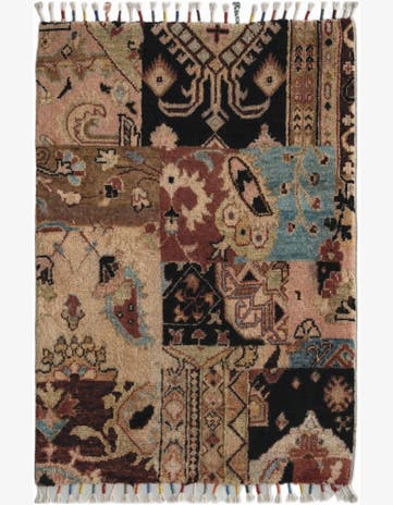 1' 11 x 2' 10 Hand Knotted Ariana Ziegler Rug