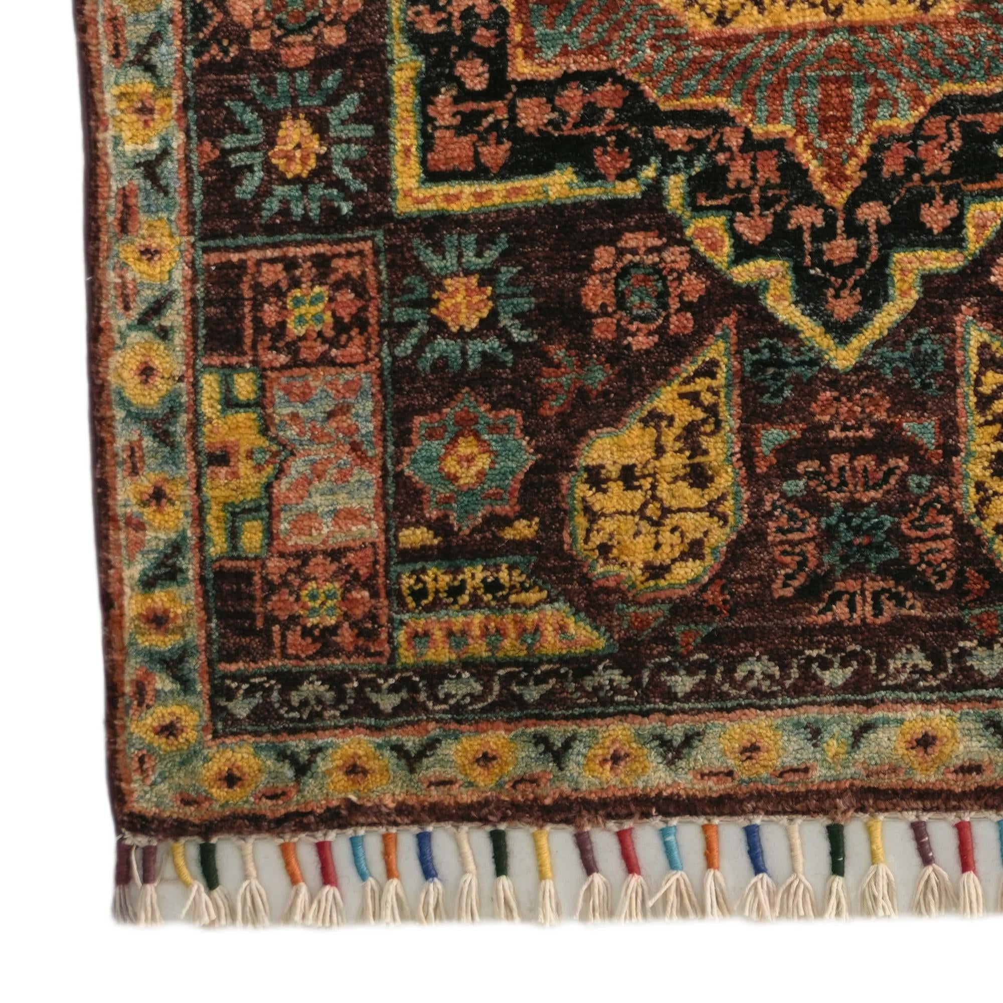 2' 1 x 2' 11 Hand Knotted Ariana Ziegler Rug