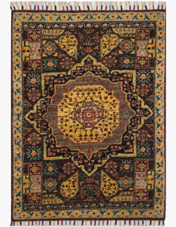 2' 1 x 2' 11 Hand Knotted Ariana Ziegler Rug