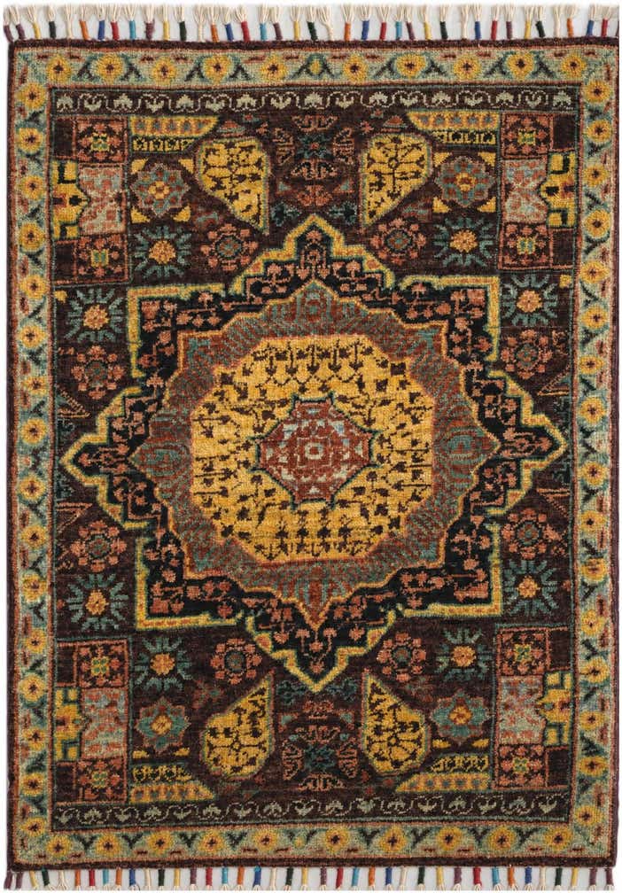 2' 1 x 2' 11 Hand Knotted Ariana Ziegler Rug