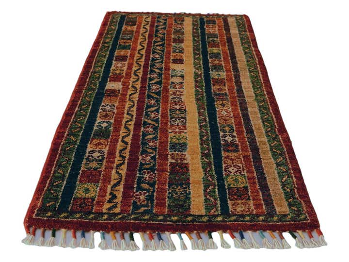 1' 8 x 3' 2 Hand Knotted Ariana Ziegler Rug
