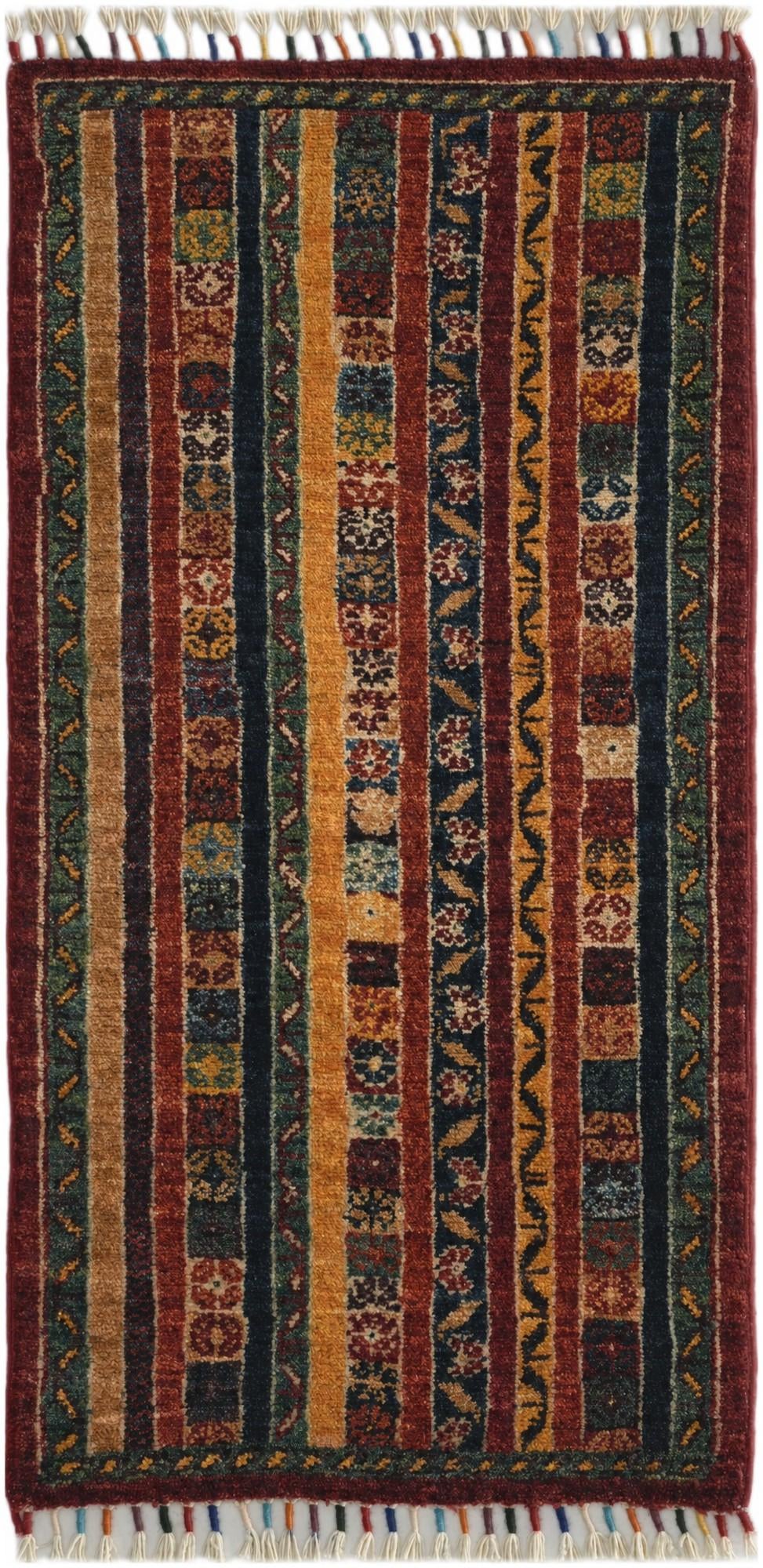 1' 8 x 3' 2 Hand Knotted Ariana Ziegler Rug