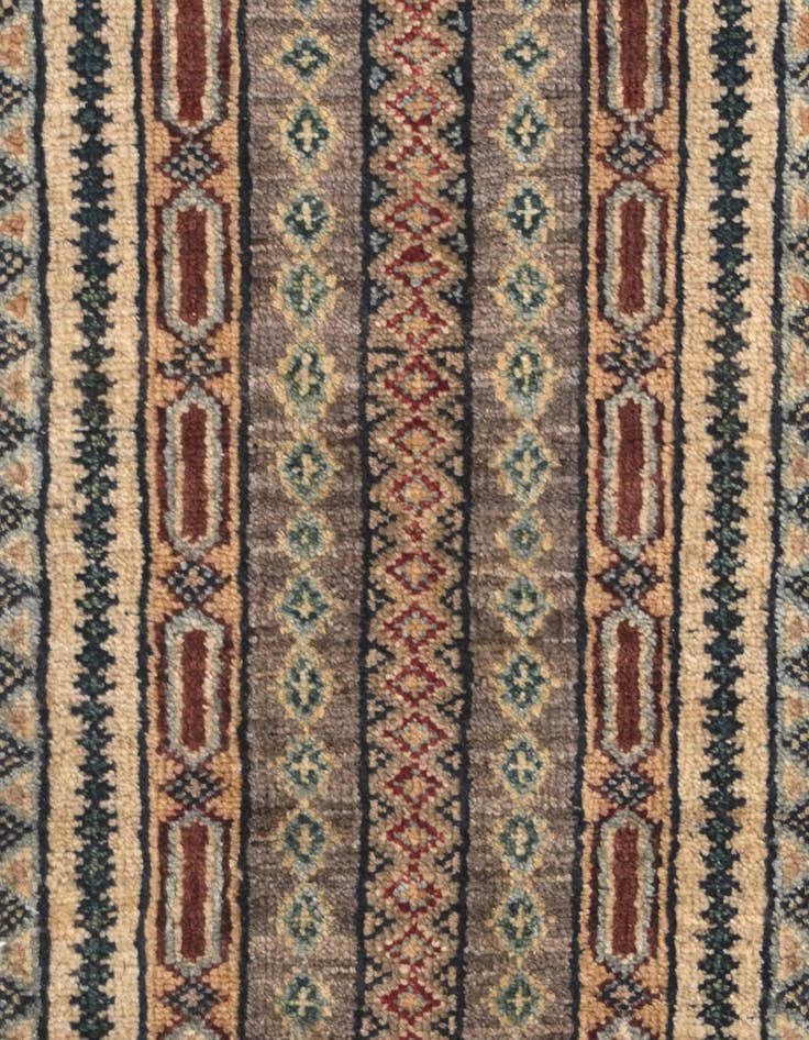 Detail image of 2' 1 x 3' Hand Knotted Ariana Ziegler Rug