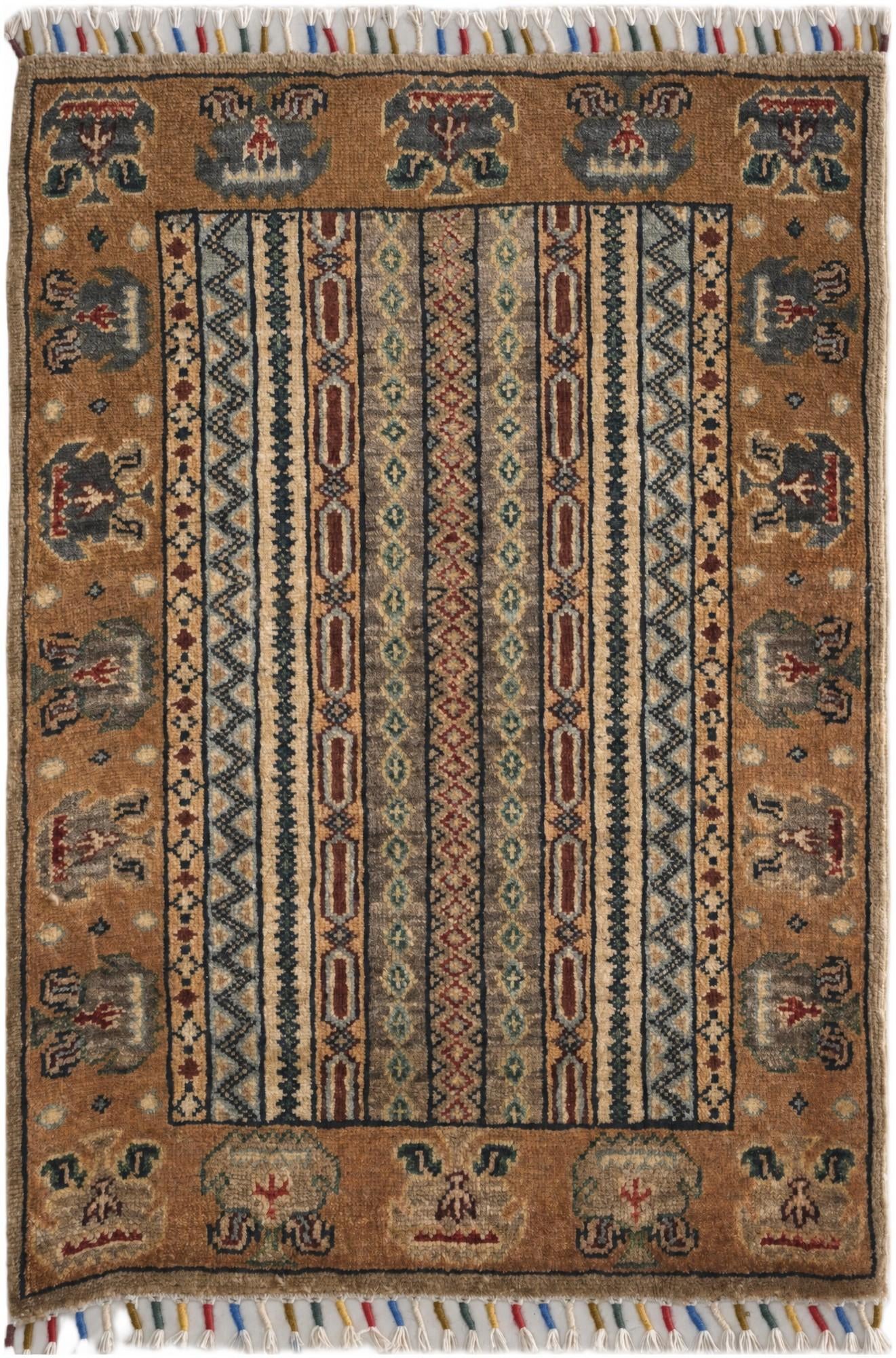 2' 1 x 3' Hand Knotted Ariana Ziegler Rug