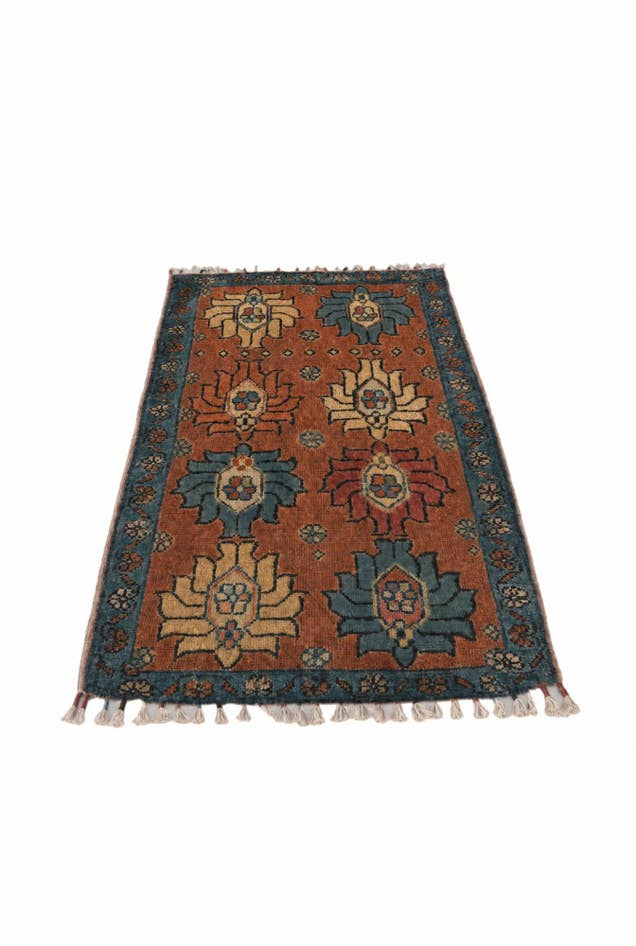 Detail image of 1' 9 x 3' 5 Hand Knotted Ariana Ziegler Rug