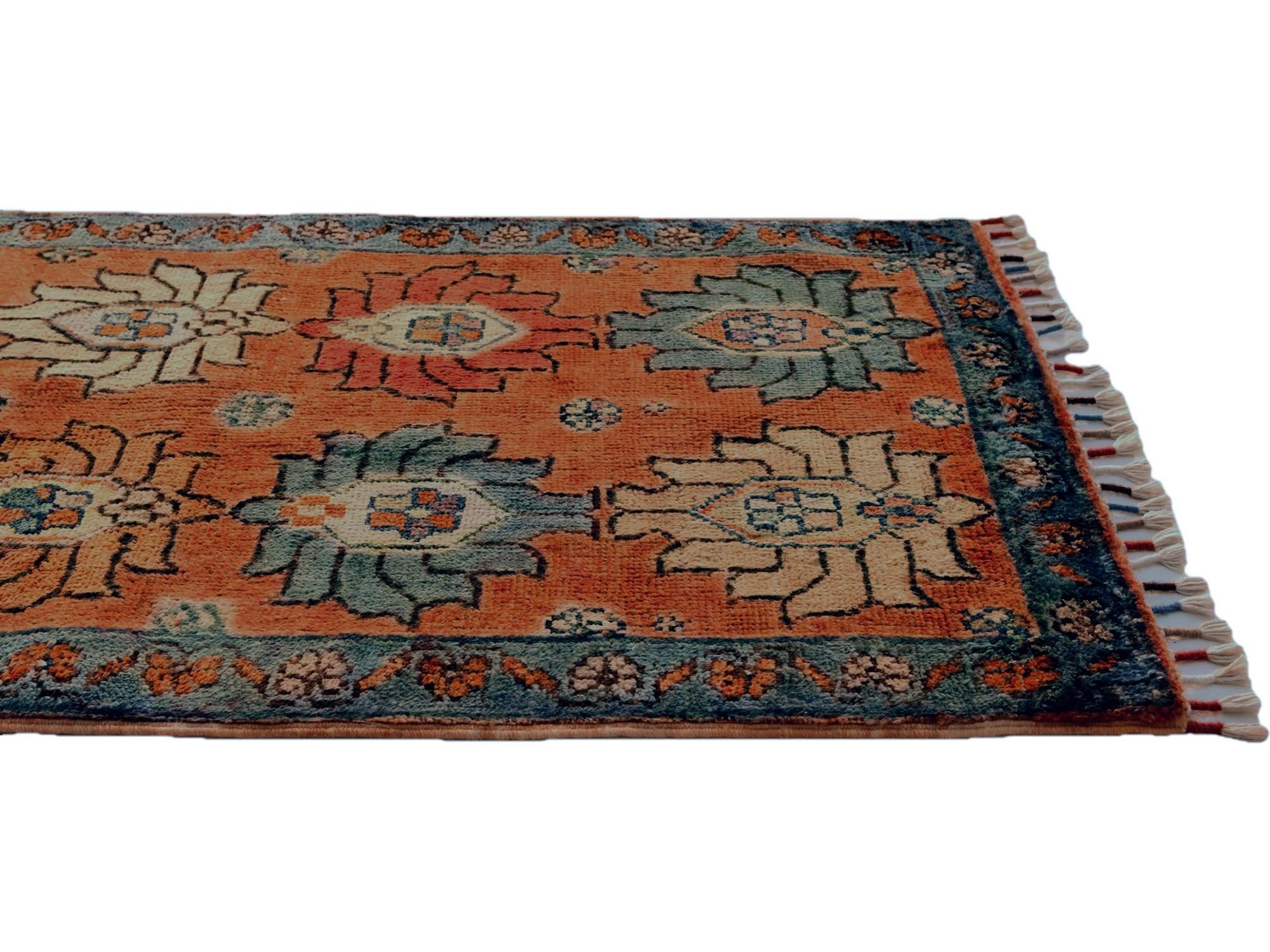 1' 9 x 3' 5 Hand Knotted Ariana Ziegler Rug