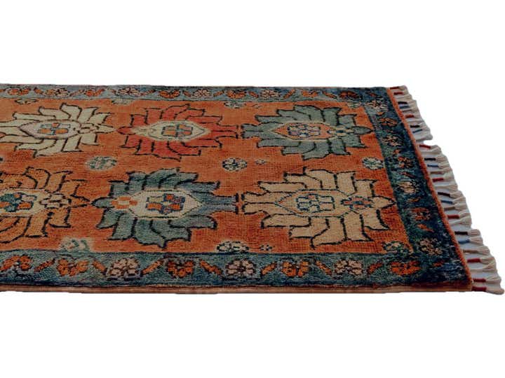 1' 9 x 3' 5 Hand Knotted Ariana Ziegler Rug