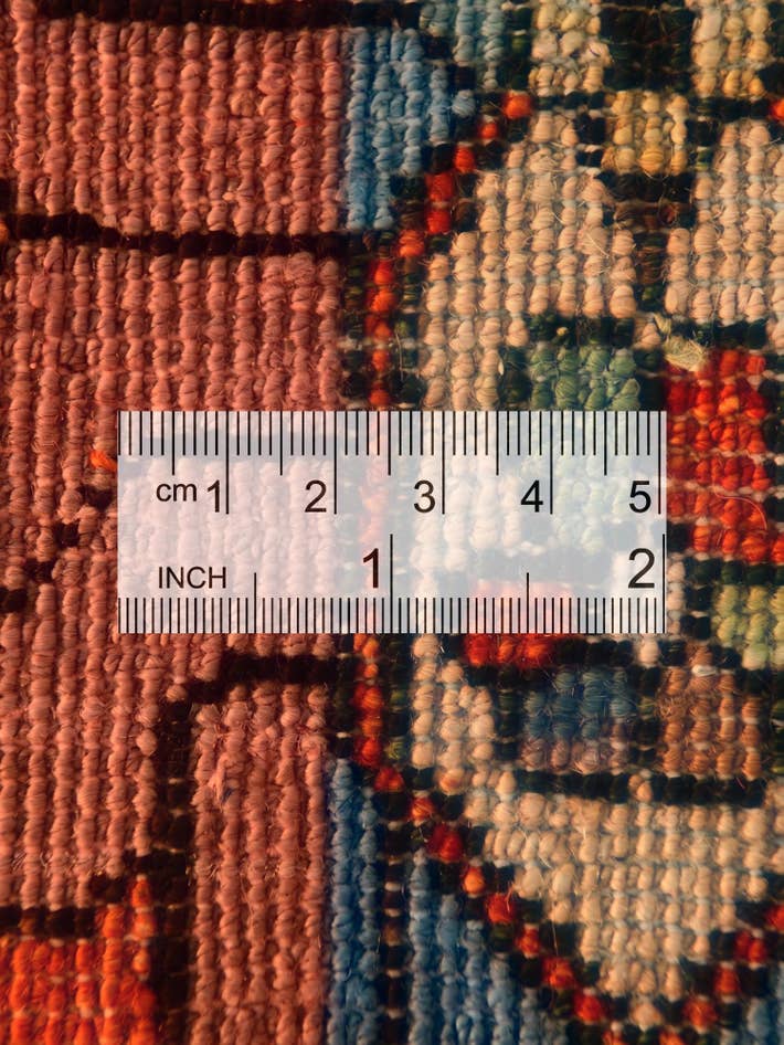 Detail image of 1' 9 x 3' 5 Hand Knotted Ariana Ziegler Rug