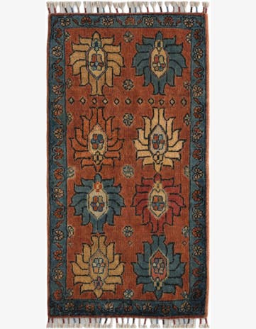 1' 9 x 3' 5 Hand Knotted Ariana Ziegler Rug
