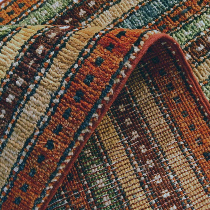 Detail image of 1' 7 x 3' 3 Hand Knotted Ariana Ziegler Rug