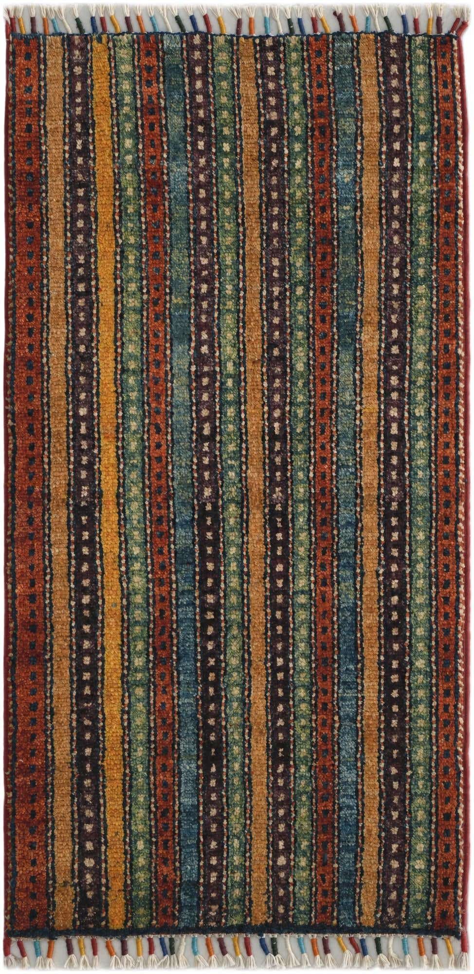 1' 7 x 3' 3 Hand Knotted Ariana Ziegler Rug