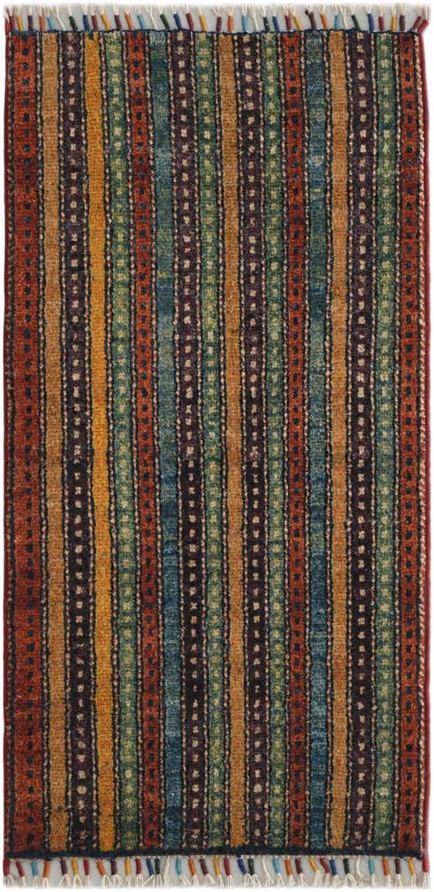 1' 7 x 3' 3 Hand Knotted Ariana Ziegler Rug