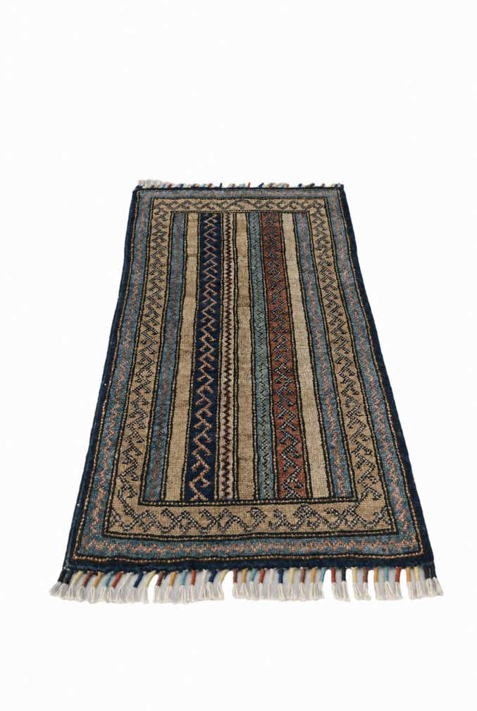 1' 8 x 3' 5 Hand Knotted Ariana Ziegler Rug