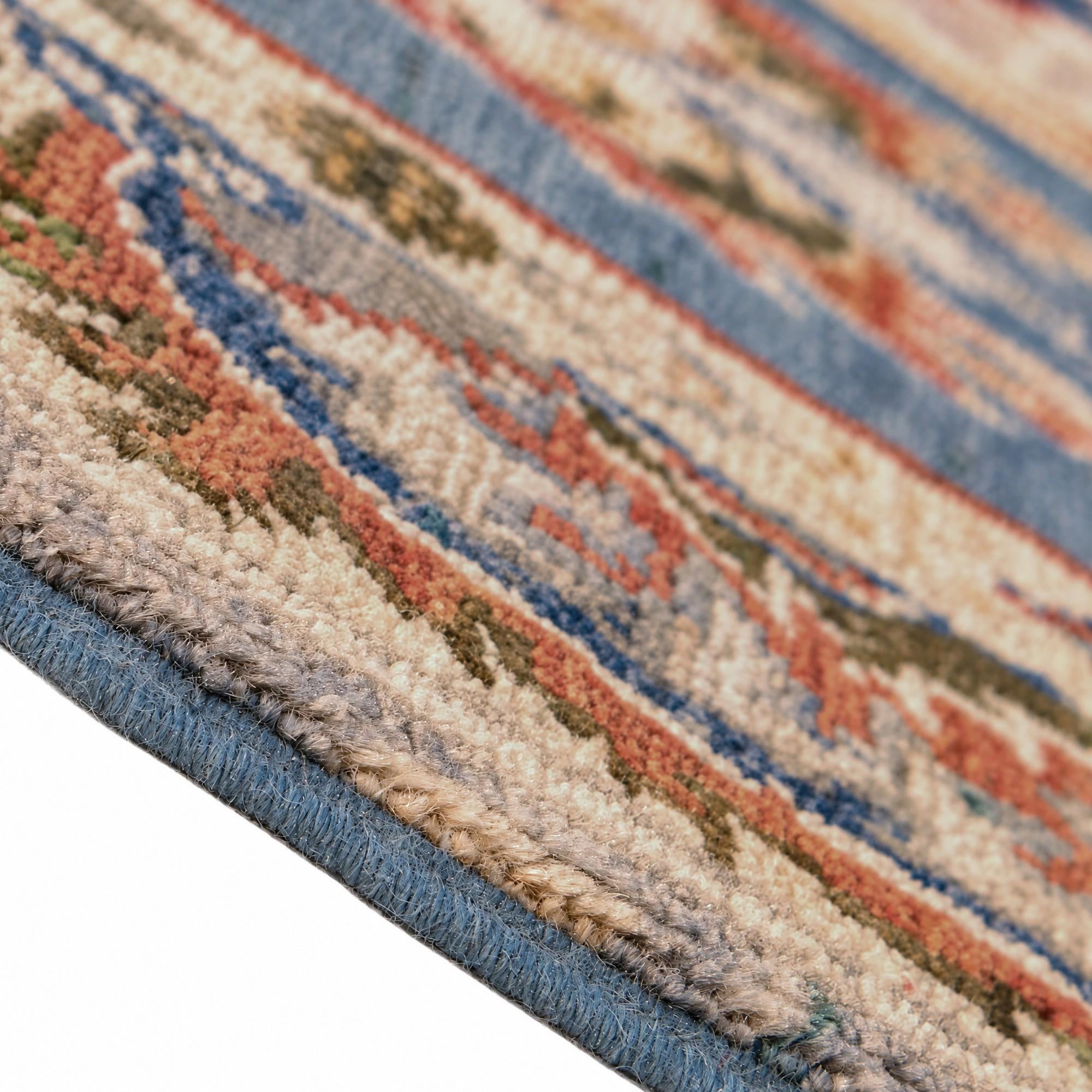Detail image 8 of 12: 2' x 3' 1 Hand Knotted Ariana Ziegler Rug