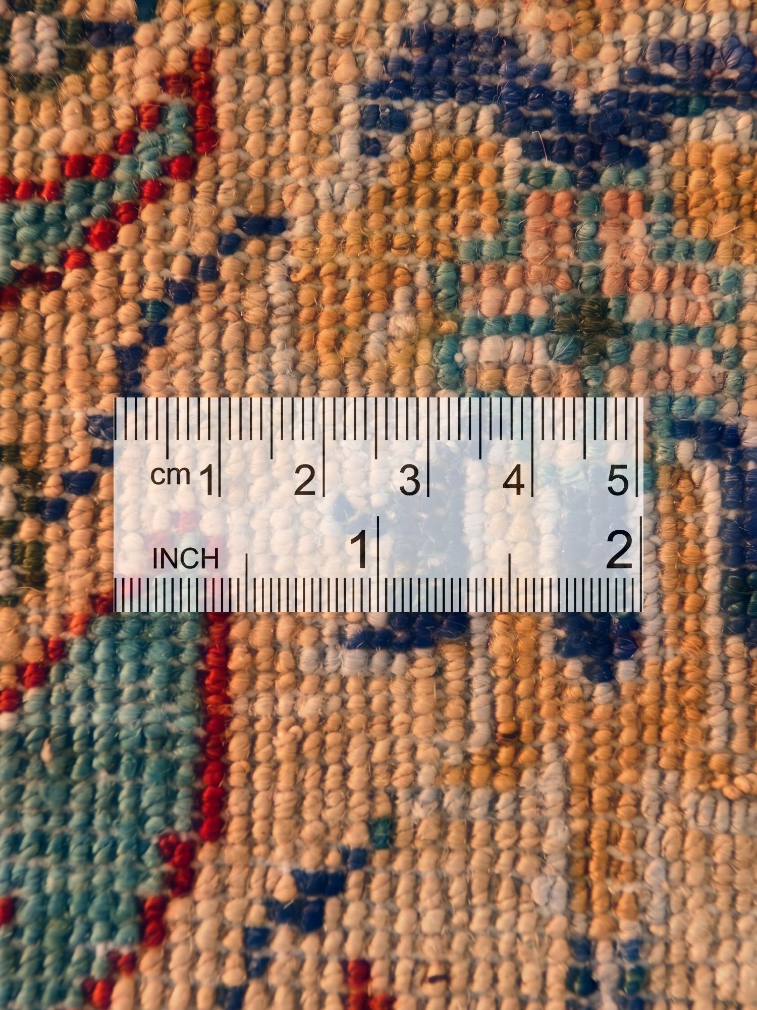 2' x 3' 1 Hand Knotted Ariana Ziegler Rug