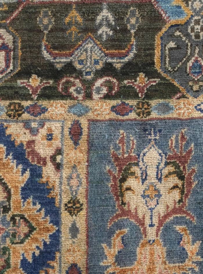 Detail image of 2' x 3' 1 Hand Knotted Ariana Ziegler Rug