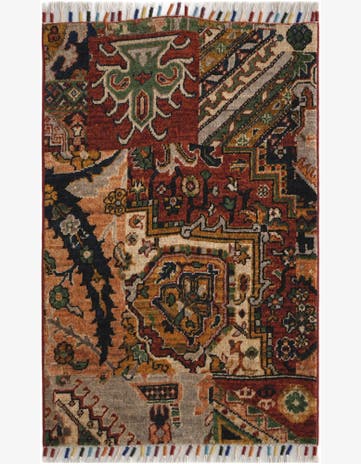 1' 10 x 2' 10 Hand Knotted Ariana Ziegler Rug