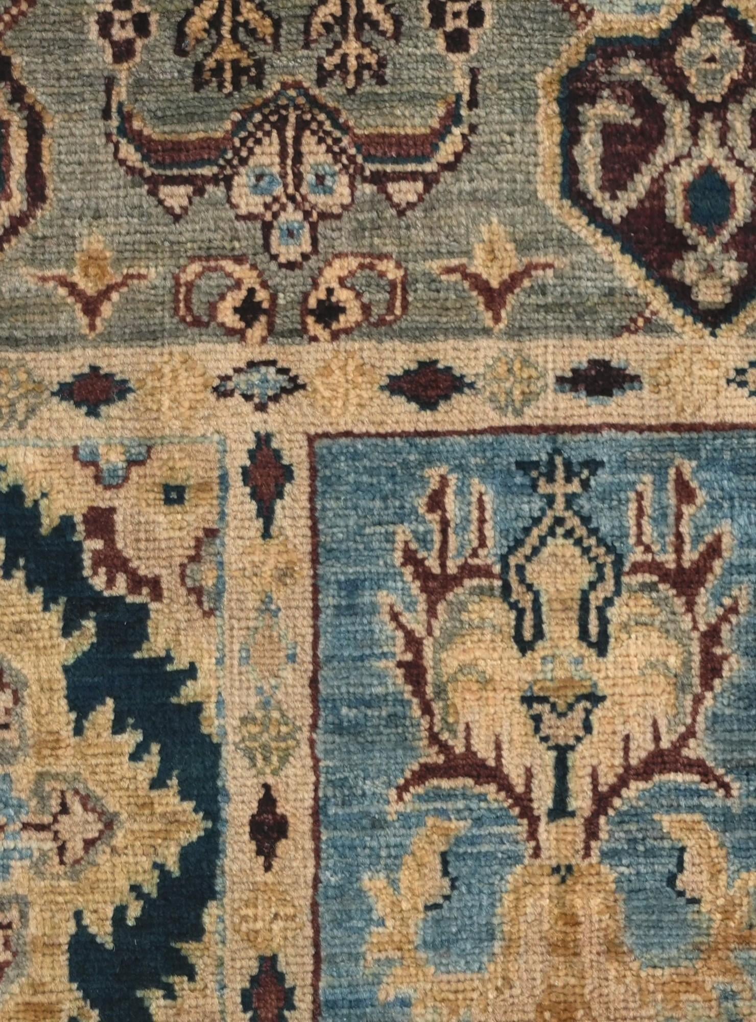 2' x 3' 1 Hand Knotted Ariana Ziegler Rug