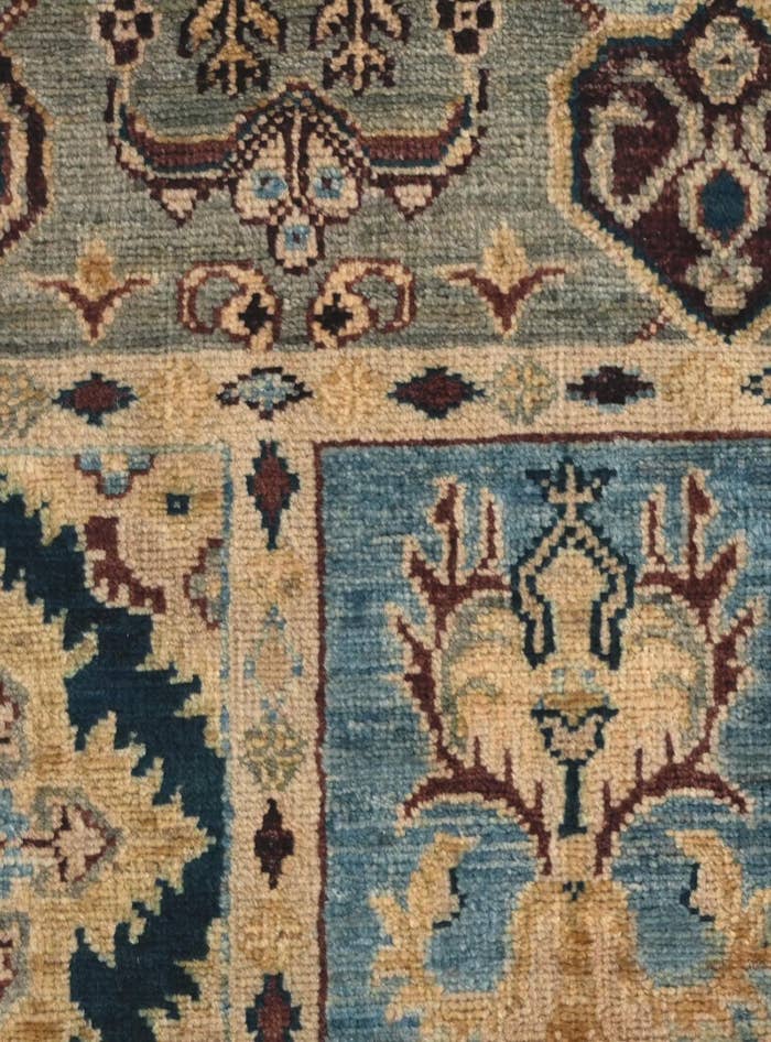 Detail image of 2' x 3' 1 Hand Knotted Ariana Ziegler Rug
