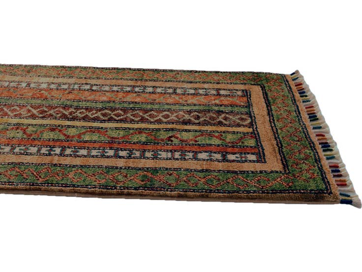 Detail image of 1' 8 x 3' 5 Hand Knotted Ariana Ziegler Rug