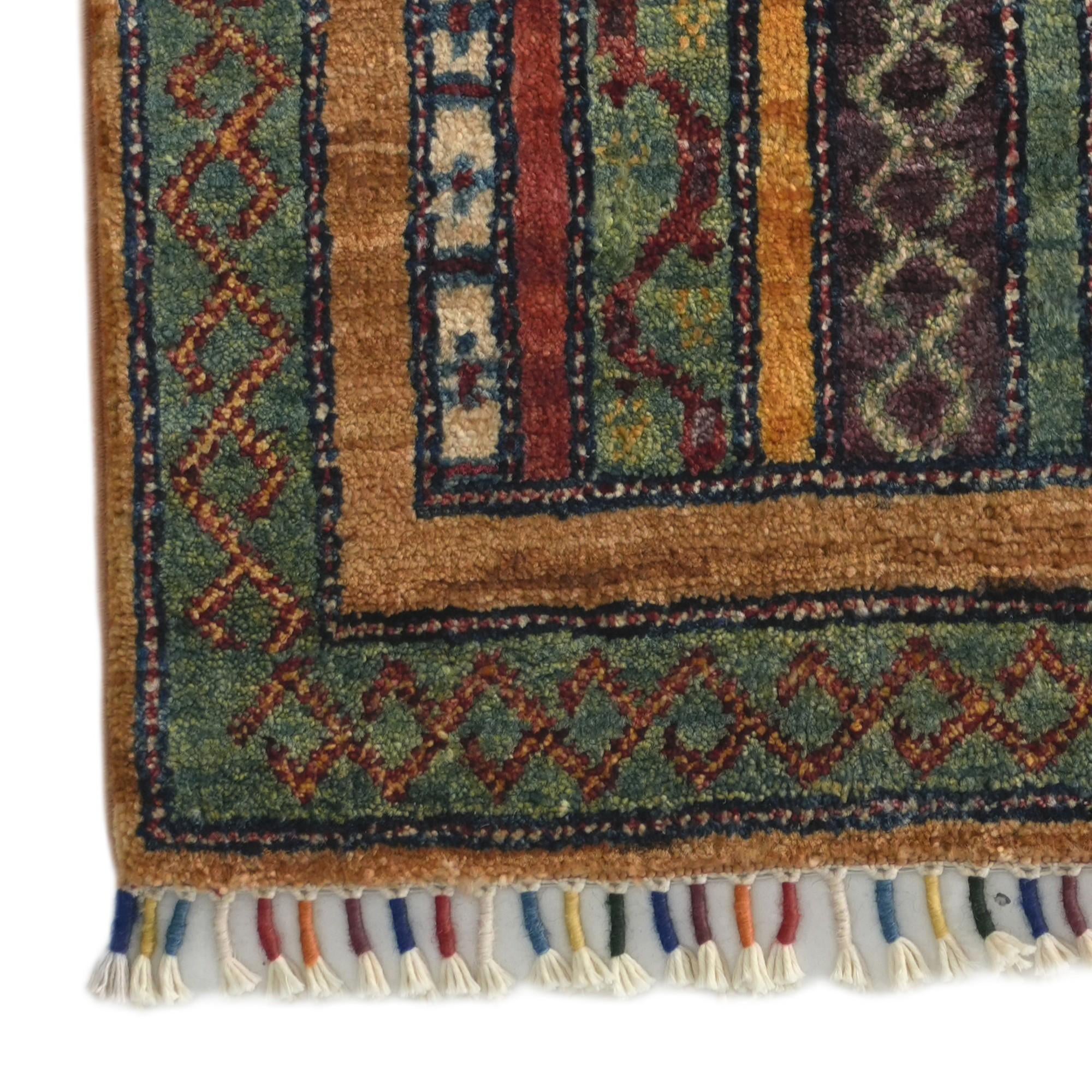 1' 8 x 3' 5 Hand Knotted Ariana Ziegler Rug