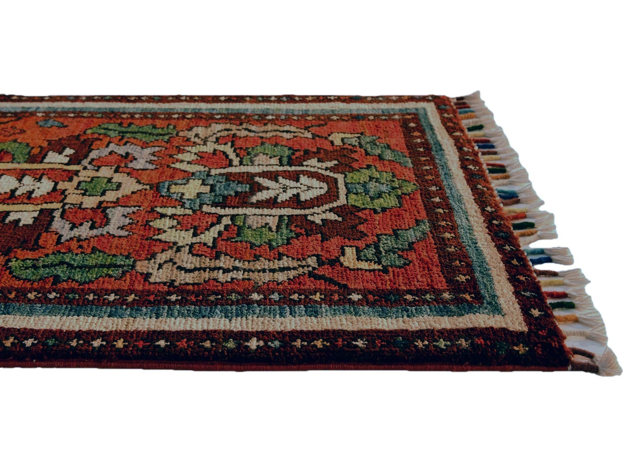 1' 7 x 3' 3 Hand Knotted Ariana Ziegler Rug