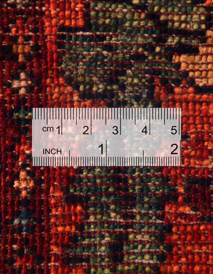 Detail image of 1' 7 x 3' 3 Hand Knotted Ariana Ziegler Rug