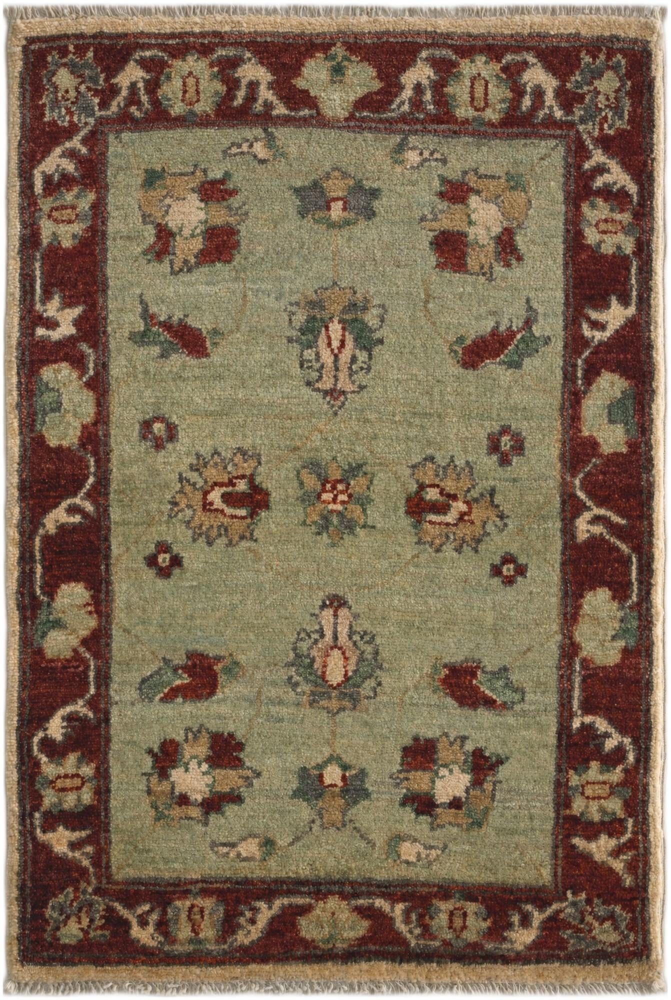 1' 10 x 2' 11 Hand Knotted Ariana Ziegler Rug