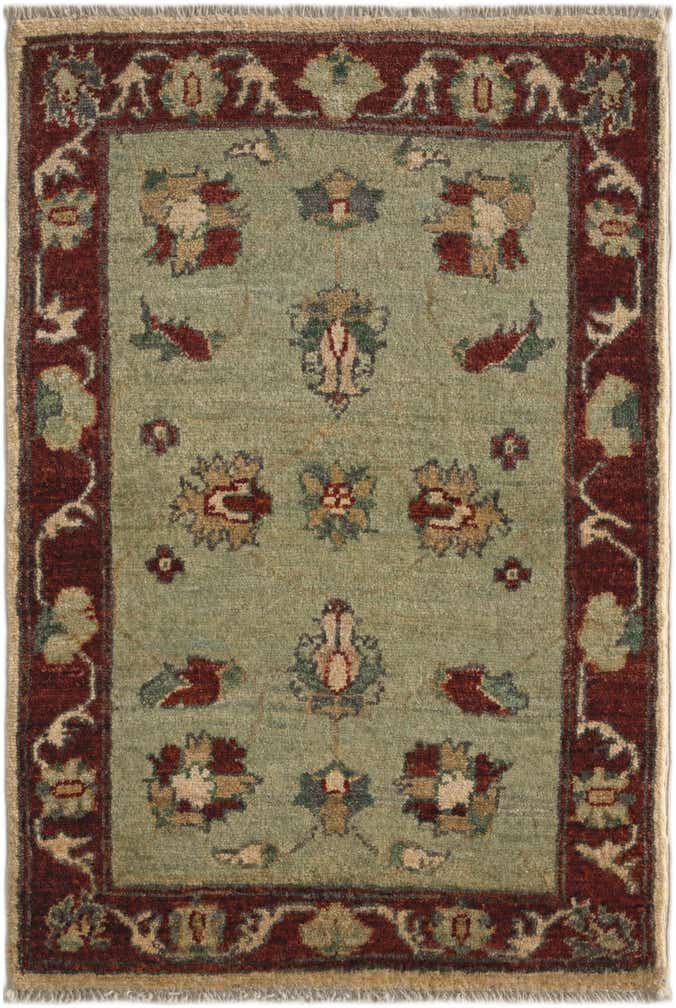 1' 10 x 2' 11 Hand Knotted Ariana Ziegler Rug