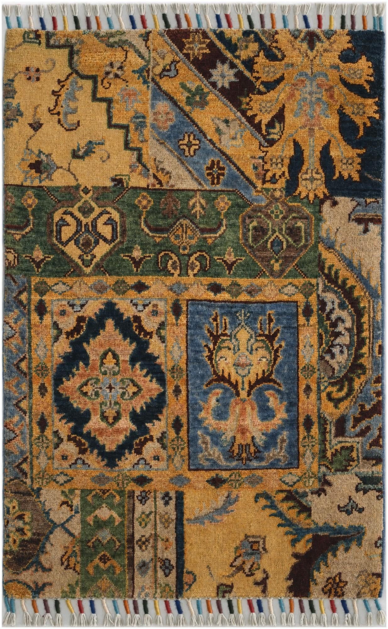 1' 11 x 2' 11 Hand Knotted Ariana Ziegler Rug