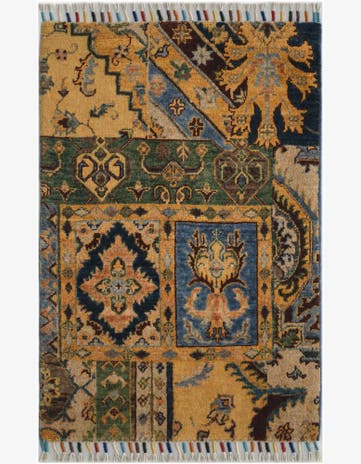 1' 11 x 2' 11 Hand Knotted Ariana Ziegler Rug