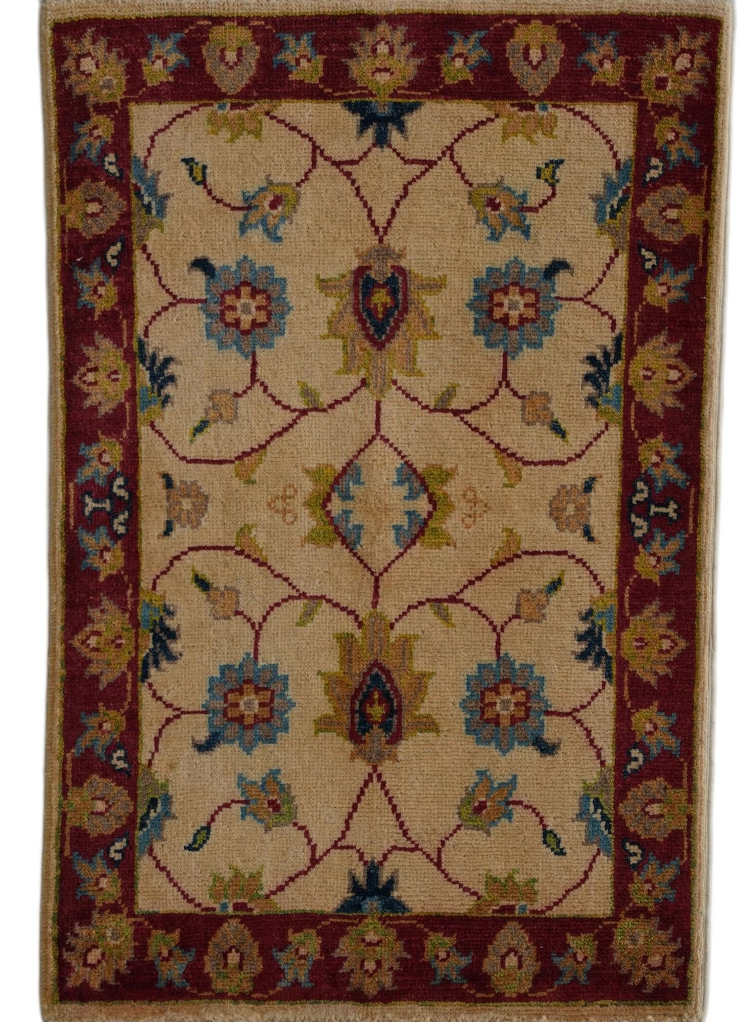 1' 11 x 2' 11 Hand Knotted Ariana Ziegler Rug