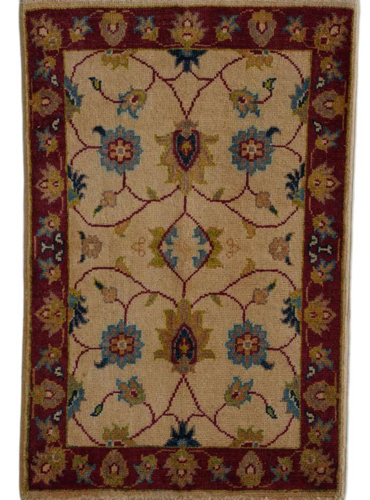 1' 11 x 2' 11 Hand Knotted Ariana Ziegler Rug