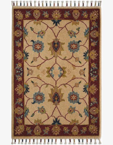 1' 11 x 2' 11 Hand Knotted Ariana Ziegler Rug