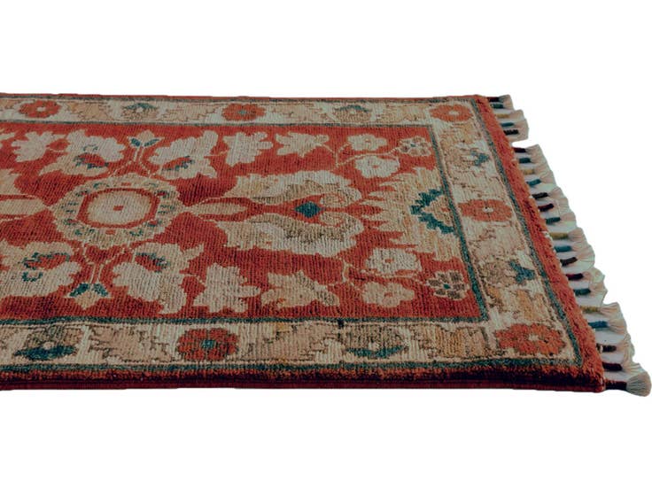 Detail image of 1' 9 x 3' 3 Hand Knotted Ariana Ziegler Rug